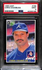 Chris Chambliss #168 Baseball Cards 1985 Leaf Prices