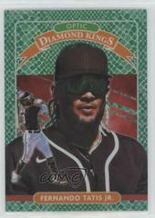 Fernando Tatis Jr. [Green Dragon Choice] #1 Baseball Cards 2020 Panini Donruss Optic Prices