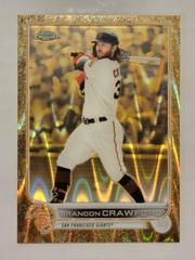 Brandon Crawford [RayWave Gold] #63 Baseball Cards 2022 Topps Gilded Collection Prices