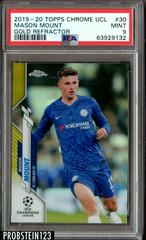 Mason Mount [Gold Refractor] Soccer Cards 2019 Topps Chrome UEFA Champions League Prices