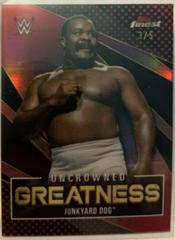 Junkyard Dog [Red] #UG-8 Wrestling Cards 2021 Topps Finest WWE Uncrowned Greatness Prices