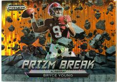 Bryce Young [Orange Pulsar] #PB-1 Football Cards 2023 Panini Prizm Draft Picks Break Prices