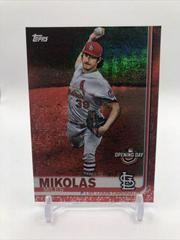 Miles Mikolas [Red Foil] Baseball Cards 2019 Topps Opening Day Prices