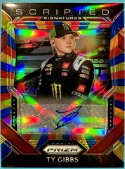 Ty Gibbs [Rainbow] #SS-TG Racing Cards 2020 Panini Prizm Nascar Scripted Signatures Prices