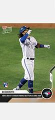 Bo Bichette [Blue] Baseball Cards 2020 Topps Now Prices