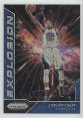 Stephen Curry [Blue Wave Prizm] Basketball Cards 2016 Panini Prizm Explosion Prices
