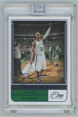 Ray Allen [Blue] Basketball Cards 2021 Panini One and One Timeless Moments Autographs Prices