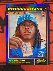 Jahmyr Gibbs [Spectrum Blue] #4 Football Cards 2023 Panini Absolute Introductions Prices