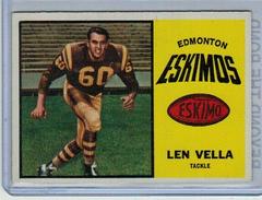 Len Vella Football Cards 1964 Topps CFL Prices