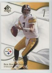 Ben Roethlisberger #74 Football Cards 2009 SP Authentic Prices
