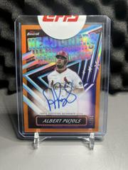 Albert Pujols [Orange] Baseball Cards 2023 Topps Finest Headliners Autographs Prices