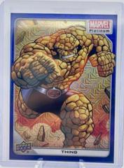 Thing [Blue Traxx] #95 Marvel 2023 Upper Deck Platinum Prices