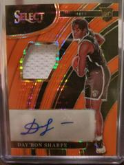 Day'Ron Sharpe [Orange Pulsar] #RS-DRS Basketball Cards 2021 Panini Select Rookie Signatures Prices