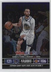 Stephen Curry #9 Basketball Cards 2023 Panini Hoops Road to the Finals Second Round Prices