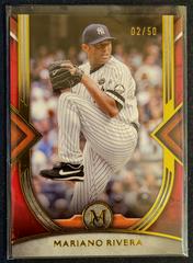 Mariano Rivera [Ruby] #76 Baseball Cards 2022 Topps Museum Collection Prices