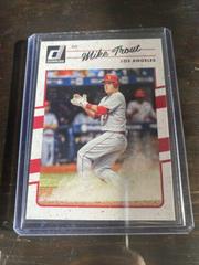 Mike Trout [Clapping Aqueous Test Proof] Baseball Cards 2017 Panini Donruss Prices