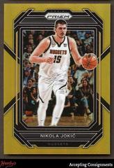 Nikola Jokic [Gold] #39 Basketball Cards 2022 Panini Prizm Prices