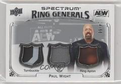 Paul Wight Wrestling Cards 2021 Upper Deck AEW Spectrum Ring Generals Relics Prices
