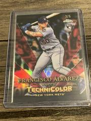 Francisco Alvarez [Red] #TT-25 Baseball Cards 2023 Topps Chrome in Technicolor Prices
