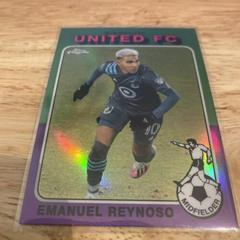 Emanuel Reynoso [Neon Green Refractor] #106 Soccer Cards 2021 Topps Chrome MLS Prices