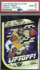 Lebron James [Galactic] #4 Basketball Cards 2018 Panini Revolution Liftoff Prices