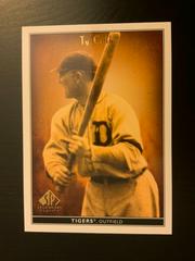 Ty Cobb #84 Baseball Cards 2002 SP Legendary Cuts Prices