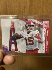Patrick Mahomes II [Pink] #SP-2 Football Cards 2019 Donruss Elite Spellbound Prices