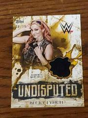 Becky Lynch [Gold] Wrestling Cards 2018 Topps WWE Undisputed Prices