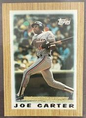 Joe Carter #51 Baseball Cards 1987 Topps Mini League Leaders Prices