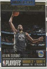Kevin Durant #58 Basketball Cards 2018 Panini Hoops Road to the Finals Prices