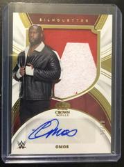 Omos [Prime] Wrestling Cards 2022 Panini Chronicles WWE Crown Royale Silhouettes Autographs Prices