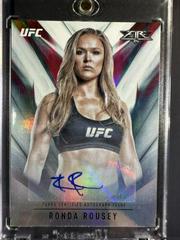 Ronda Rousey [Blue] Ufc Cards 2017 Topps UFC Fire Autographs Prices
