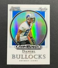 Daniel Bullocks [Refractor] #2 Football Cards 2006 Bowman Sterling Prices