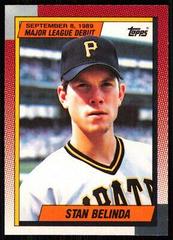 Stan Belinda #12 Baseball Cards 1990 Topps Major League Debut Prices