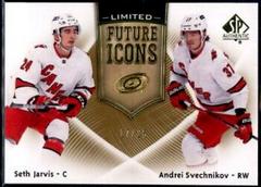 Seth Jarvis, Andrei Svechnikov [Limited] Hockey Cards 2021 SP Authentic Future Icons Prices