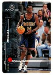 Antonio McDyess Basketball Cards 1999 Upper Deck MVP Prices