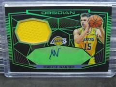 Moritz Wagner [Green] #MWG Basketball Cards 2018 Panini Obsidian Rookie Jersey Autographs Prices