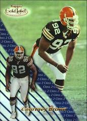 Courtney Brown [Class 2] #87 Football Cards 2000 Topps Gold Label Prices