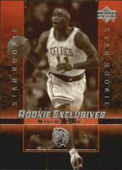 Marcus Banks Basketball Cards 2003 Upper Deck Rookie Exclusives Prices