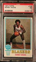 Sidney Wicks Basketball Cards 1973 Topps Prices