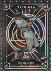 Aaron Judge Baseball Cards 2022 Panini Donruss Optic Mythical Prices