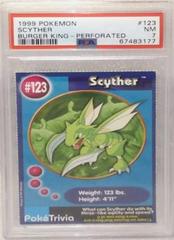 Scyther #123 Pokemon Burger King Prices
