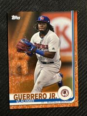 Vladimir Guerrero Jr. [Fielding Orange] Baseball Cards 2019 Topps Pro Debut Prices