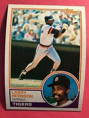 Larry Herndon #13 Baseball Cards 1983 Topps Prices