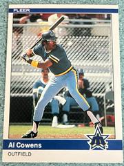 Al Cowens #610 Baseball Cards 1984 Fleer Prices