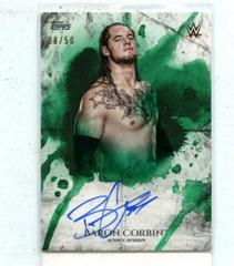 Baron Corbin [Green] Wrestling Cards 2018 Topps WWE Undisputed Autographs Prices