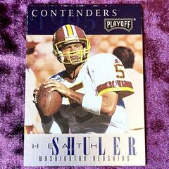 Heath Shuler Football Cards 1995 Playoff Contenders Prices