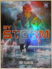 Zay Flowers [Spectrum Orange] #BST-11 Football Cards 2023 Panini Absolute By Storm Prices