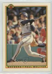 Paul Molitor #399 Baseball Cards 1990 Bowman Tiffany Prices