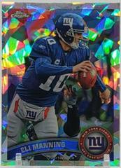 Eli Manning [Crystal Atomic Refractor] #12 Football Cards 2011 Topps Chrome Prices